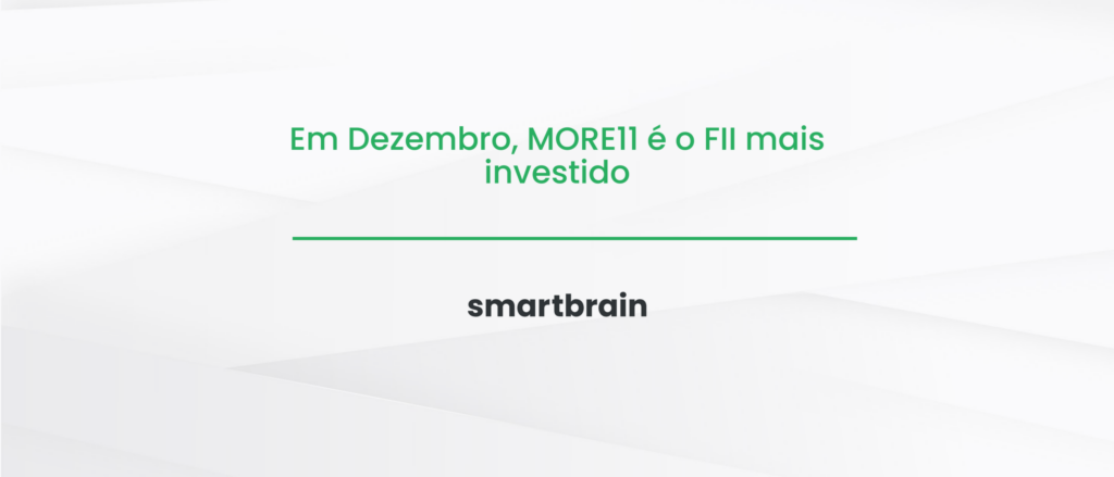 Em Dezembro, MORE11 é o FII mais investido
